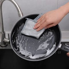 Non Scratch Steel Wire Dish Cloth