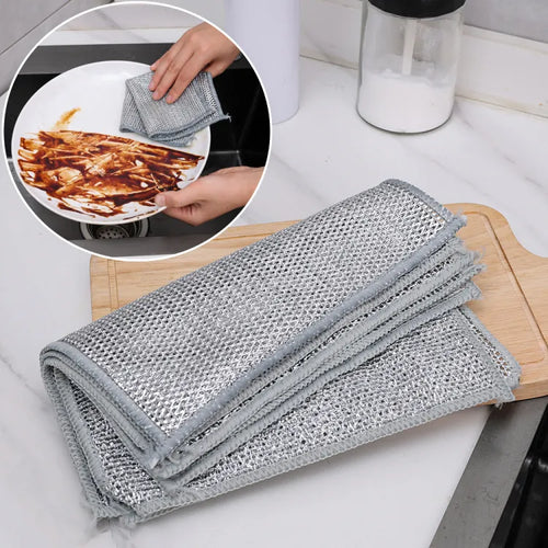 Non Scratch Steel Wire Dish Cloth