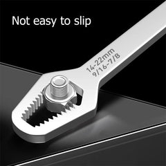 Universal Wrench Double Head Spanner 8-22mm Ratchet Spanner For Bicycle Car Repair Tools