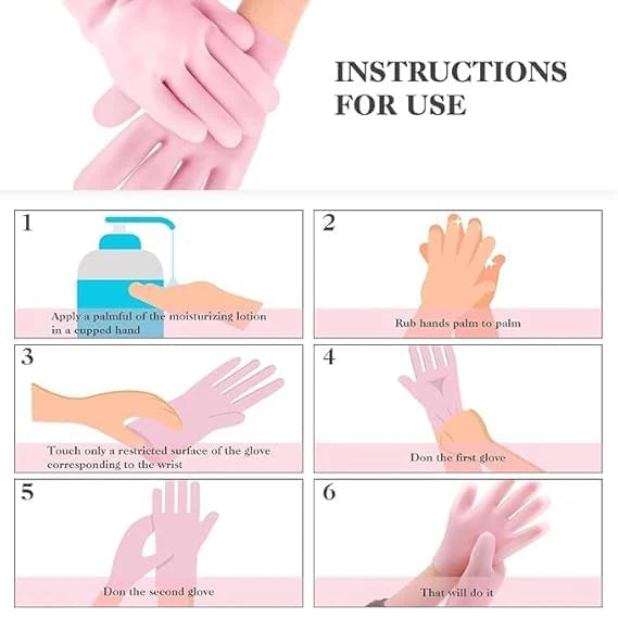 Moisturizing Silicone Hand Gloves