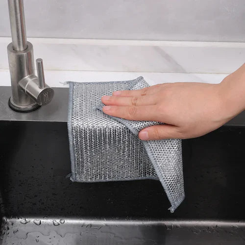 Non Scratch Steel Wire Dish Cloth