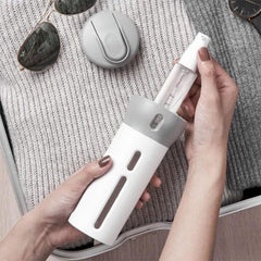 SMART REFILLABLE 4 IN 1 TOILETRIES TRAVEL DISPENSER