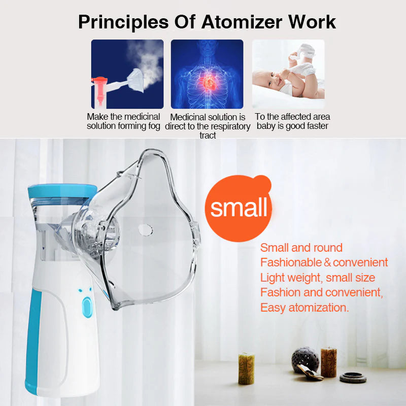 Ultrasonic Portable Nebulizer for Cough & Asthma