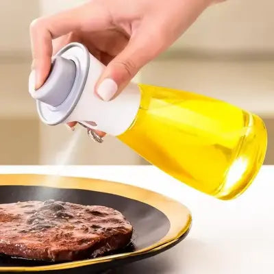 Press-Type Oil Spray Bottle – Precision Mist for Healthy Cooking