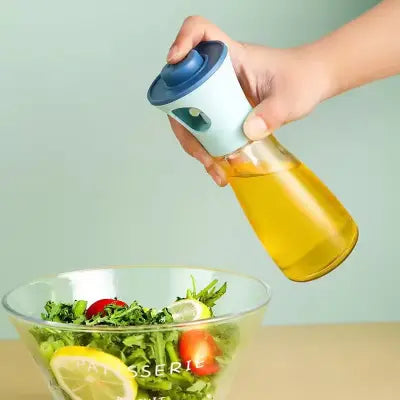 Press-Type Oil Spray Bottle – Precision Mist for Healthy Cooking