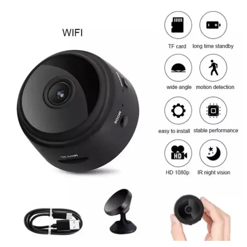 A9 Hot Mini Camera 1080P HD WiFi (HIGH QUALITY)