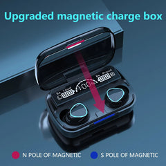 M10 TWS Bluetooth 5.1 Earphones 3500mAh Charging Box Wireless